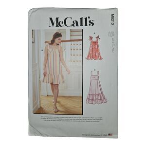 McCall's Misses' Dresses 8213 Size ZZ (L, XL, XXL)